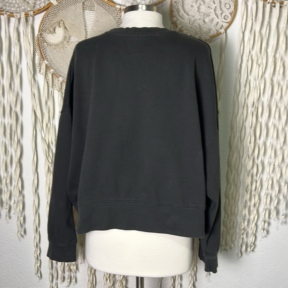 Taylor Swift “With You I’d Dance” Boxy Pullover Sweatshirt Size Large in Gray - Picture 6 of 11